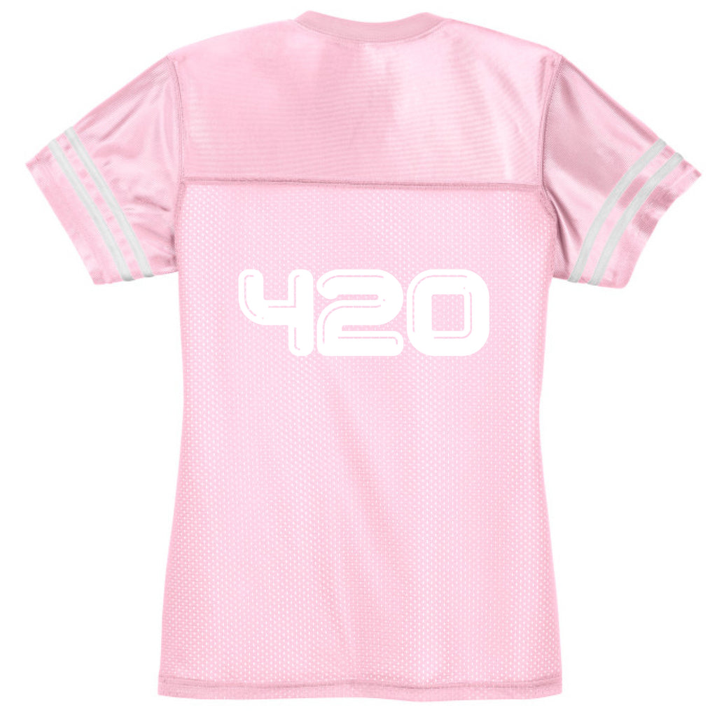Lt Pink/White - BACK